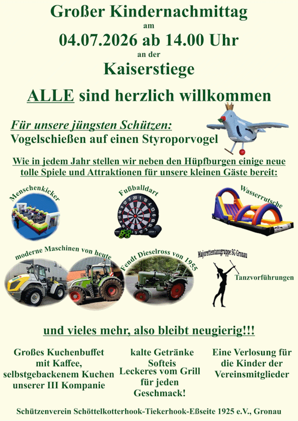 Kindersch&uuml;tzenfest